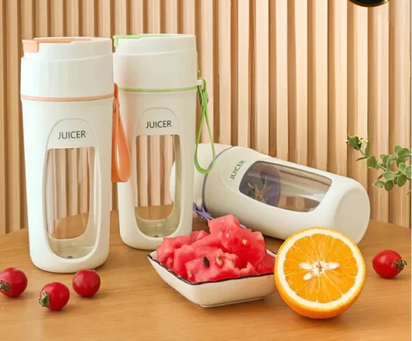 Premium Usb Rechargeable Mini Juicer Blender | 380 ml