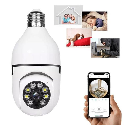 1080p Full Hd Bulb Socket WiFi Security Camera - Smart Home Surveillance
