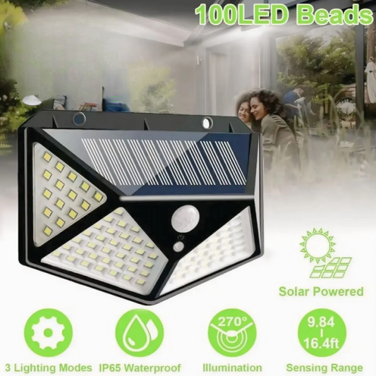 SOLAR MOTION DETECTION LED LIGHT | RECHARGEABLE | BEST FOR HOMES AND OFFICES